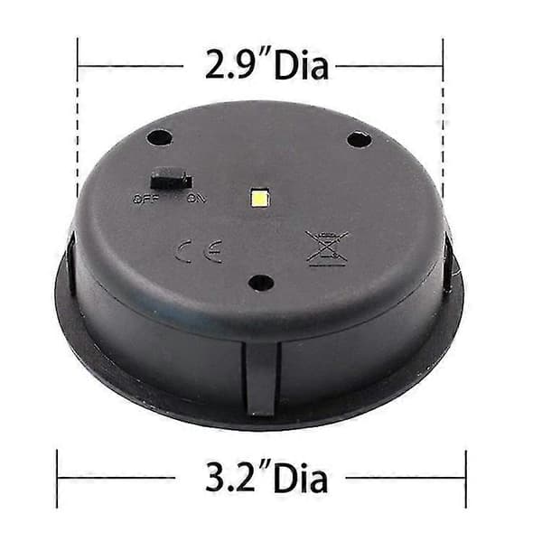4-pak Solcellelamper Udskiftning - Solpanel - Låg Lanterne - Reservedel - Udskiftningssolcellelamper til LED-solcellelamper