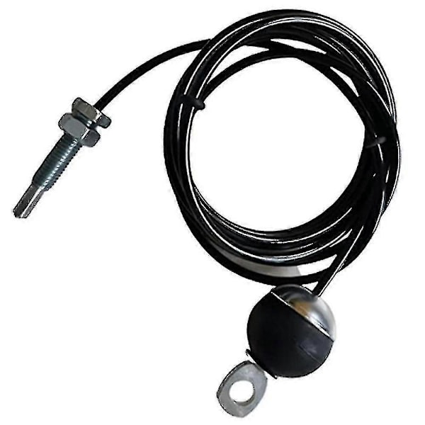 2m-5m Kuntosalin vaijeri Teräsköysi Raskaan käytön varaosat kotikuntosalille Fitness-vaijeripyörän lisätarvikkeet Halkaisija 5mm - Hyvä Adjustable-5M