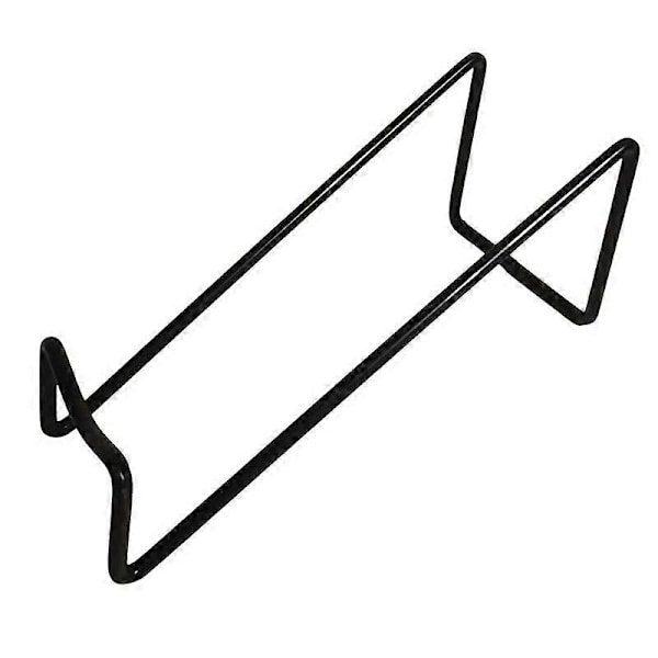Metall Vinstativ Veggmontert Rødvinsflaskeholder Champagne Utstillingsstativ black