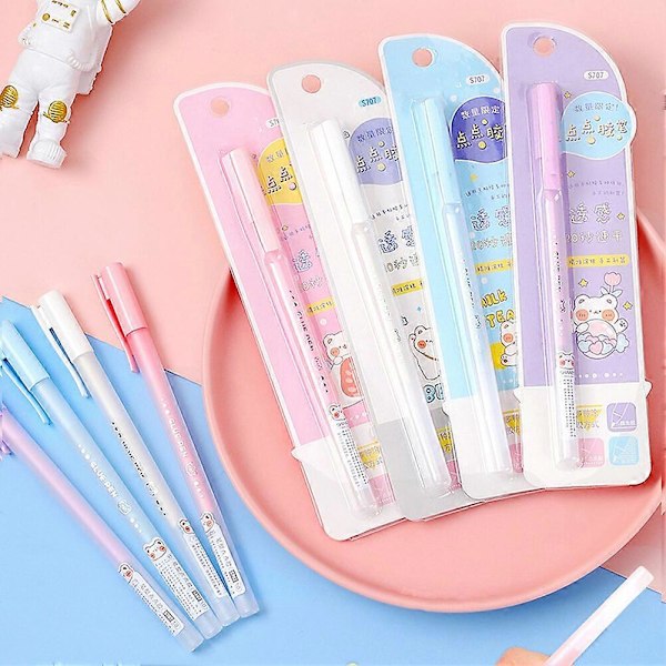 Scrapbook Pikakuiva Liimakynäsetti, 4 KPL/6 KPL Liimapuikkosetti Askarteluun, Leikekirjoihin, Korttien Tekemiseen, Paperiaskarteluun Type X-A