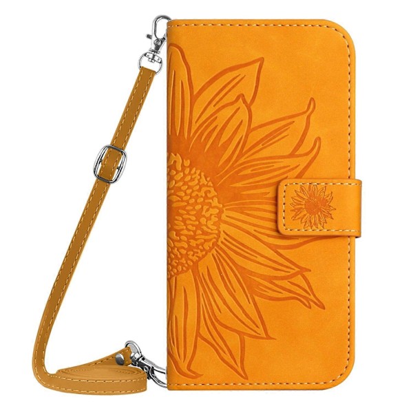 Læder Etui Til Motorola Moto G34 5G Yellow