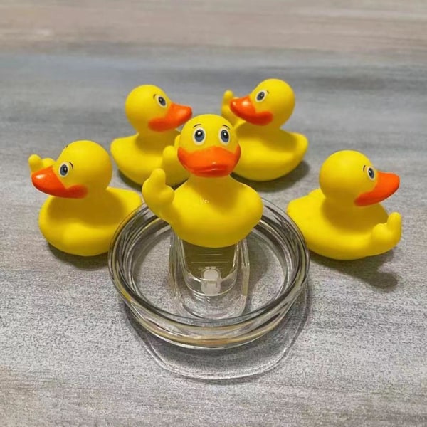 2023 The Middle Flippin' Ducks Middle Finger Small Yellow Ducks Plastic Middle Flipped Ducks