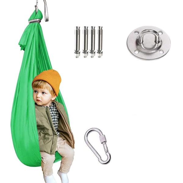 Hengekøye Sensory Swing For Kids Hanging Pod Swing Therapy Swing