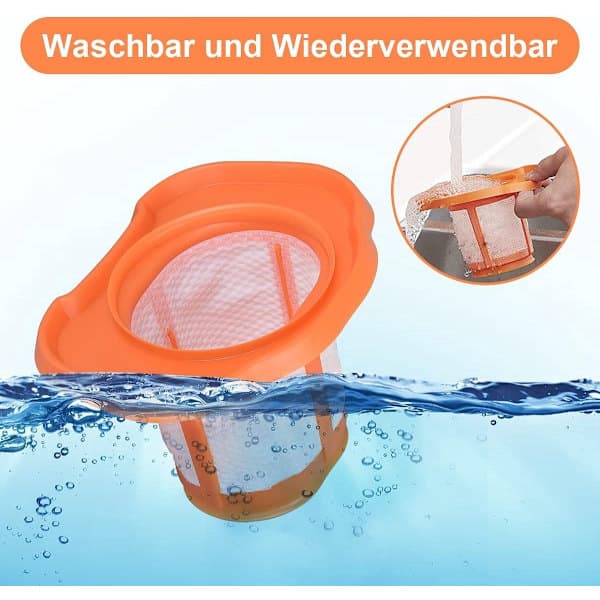 HEPA-suodatin - pölysuodatin - keltainen