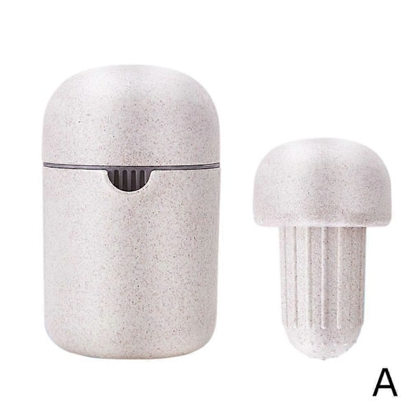 Manuel Citronpresser Simpel Manuel Citrus Juicer Bærbar Lime Juicer Kop White
