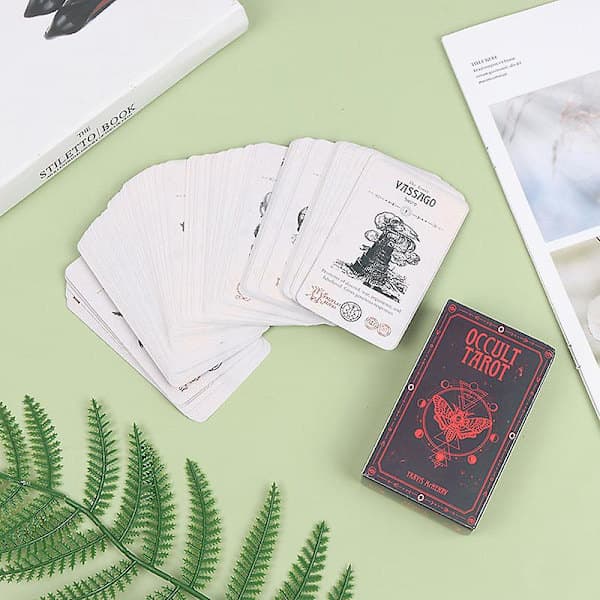 Ockult Tarot 78 Divinationskort Spel Spådom Leksak Brädspel