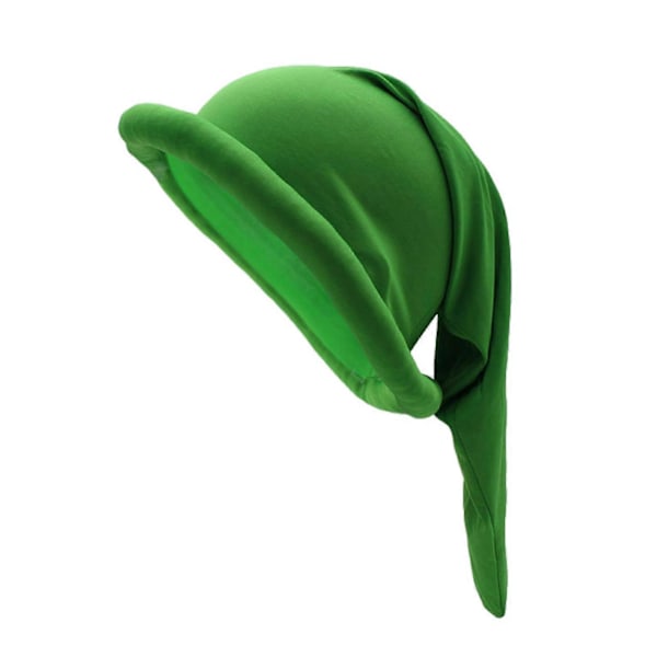 Jule Nissehatt Farget Nissekostymehatt Fukttransporterende Pustende Hatt for Julebord Gnome Kostymer Green One Size