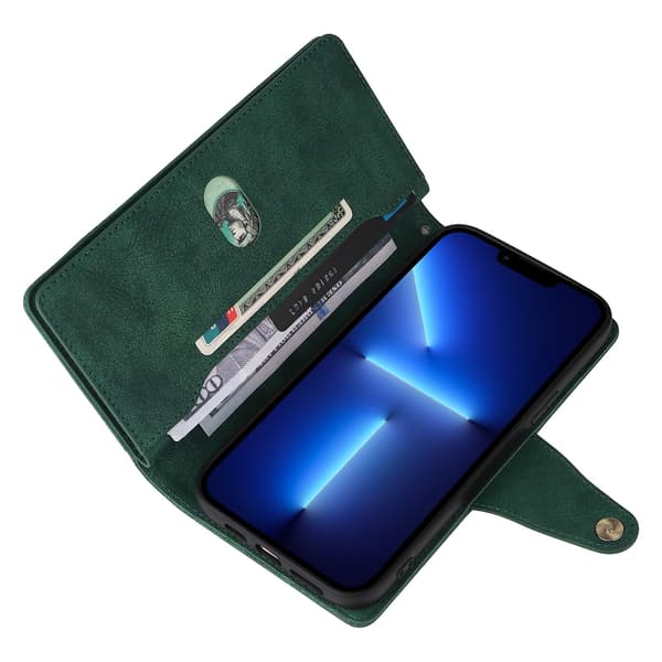 Nahkainen puhelinkotelo iPhone 13 Pro Maxille