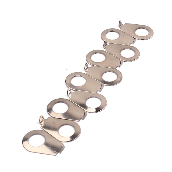 10 stk Gitar Knopp Vasker Pekeplate Gitar Stål Knopp Pekepinner Gitar Potensiometer Pekepinner