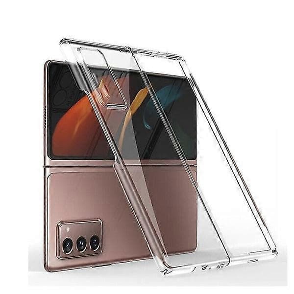 Etui til Samsung Z Fold 2 Cover Housse Coque Etui Handytasche - Transparent