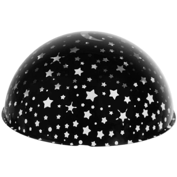 Stjerneprojektor - Galaxylampe - Undervannsprojektor - Svart