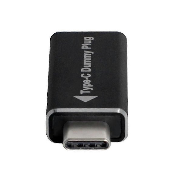 Virtuell Skärmadapter Typ-c Ddc Edid Dummy Plugg Usb-c Headless Ghost Skärmemulator 1920x1080p