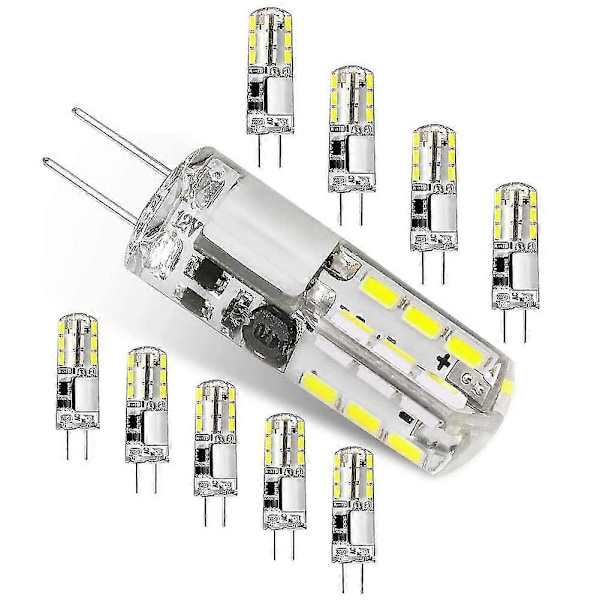 G4 LED-lampor, 12 V 1,5 W, flimmerfri, G4 LED-stiftlampa, ersättning för 20 W halogenlampa