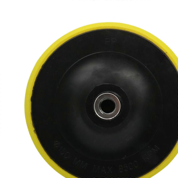 Slibeskive Bagskive Slibeplade Boremaskine Slibetilbehør til Træ Kunststen 6inch 153mm M14