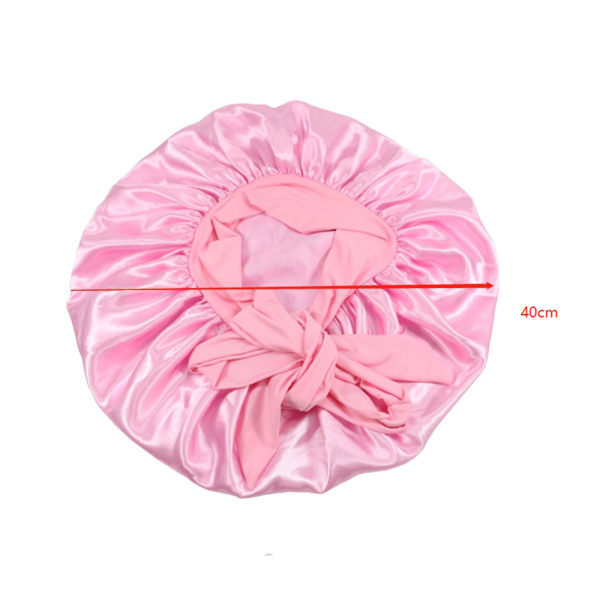 TG Naisten päähuivit Nukkumismyssy Bonnet Cover Suuri myssy Burgundi 40cm