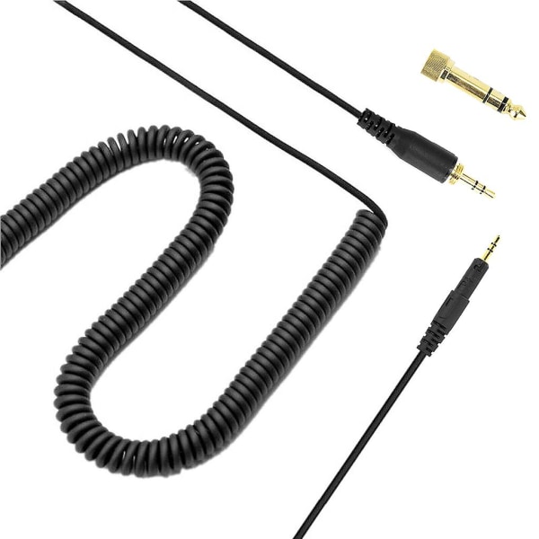 Tensile-äänikaapelit Audiotechnica Ath-m50x M40x M60x M70x -kuulokkeille Retractable cable