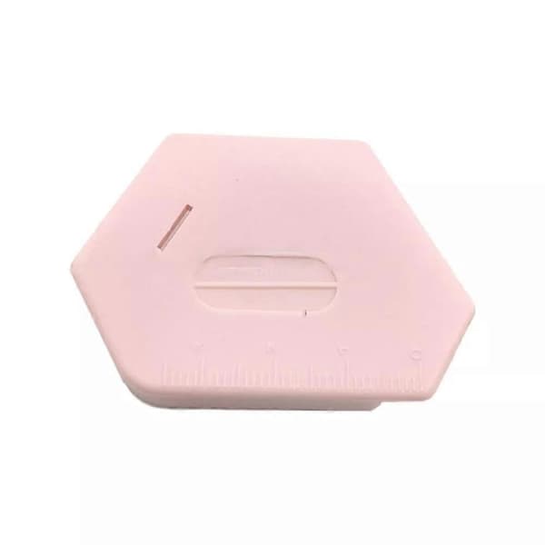 Magnetisk Sömsguide för Symaskin, Polygonal Sömsguide Fållvikare Pink
