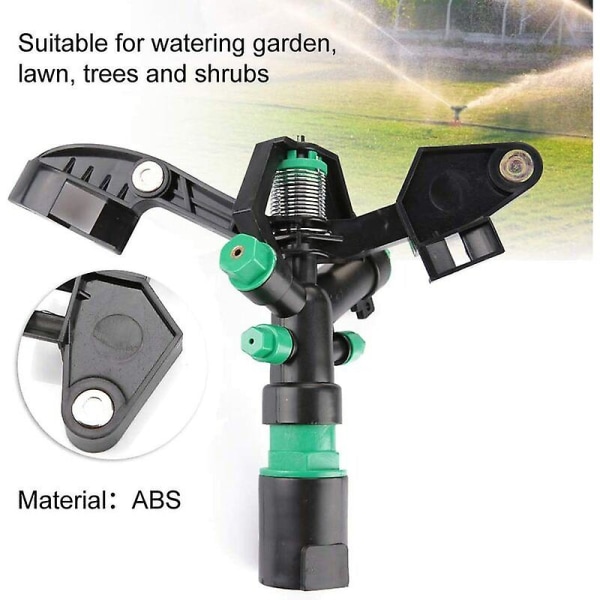 Automatisk roterende hagesprinkler vanningssprinkler teleskoprenne