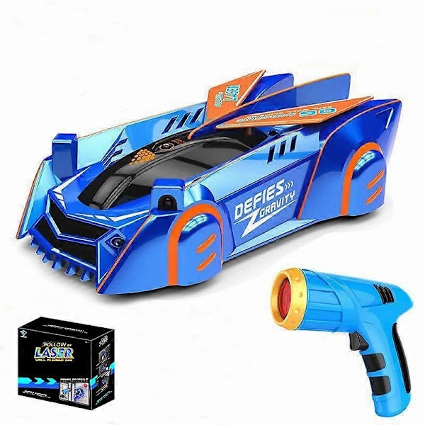 Zero Gravity - Laserohjattu Seinäkiipeilykauko-ohjattava Auto Fg blue
