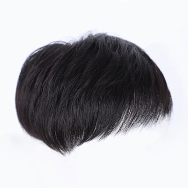 Kort hår peruker för män Toupé hårersättningssystem Hårstycke för dagligt