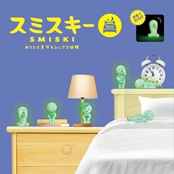 Ægte Smiski Corner Luminous Elf Series Blind Box, tilfældig figur-gave, 1 stk. Dressing