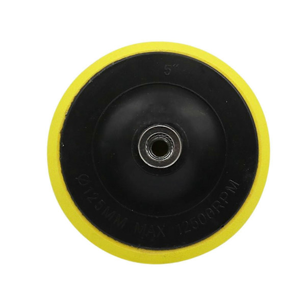 Slibeskive Bagskive Slibeplade Boremaskine Slibetilbehør til Træ Kunststen 5inch 125mm M10