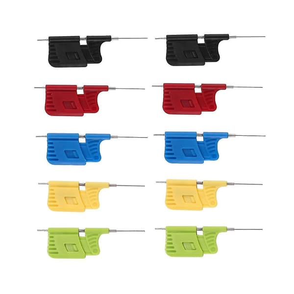 10 stk Sdk08 Testklips Smd Ic Test Hook Klips For Elektrisk Testing Ultra Small Clip Test Chip