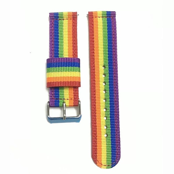 Nylonreim for Samsung Galaxy Watch4 40/44mm Rainbow