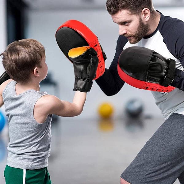 Boksehandsker til børn (3-12 år), PU-læder, ergonomisk design, stødabsorbering