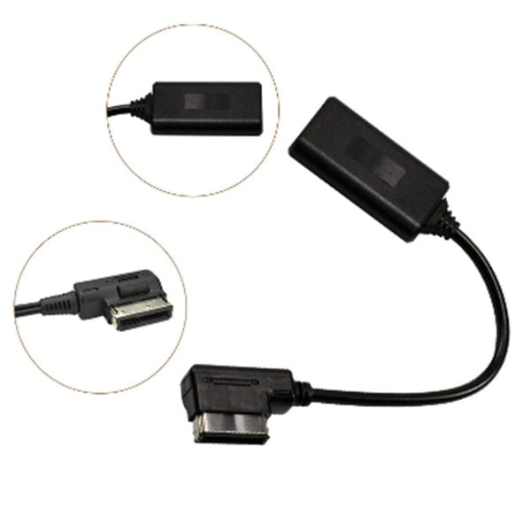 MMI Trådlös Aux Bluetooth 5.0 Adapter Kabel Audio Musikspelare för A3 A4 B8 B6 Q5 A5 A7 R7 S5 A6L A8L