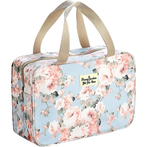 Crday Toiletry Bags för kvinnor, tvättväska för damer, stor sminkväska, resehängande toalettartiklar