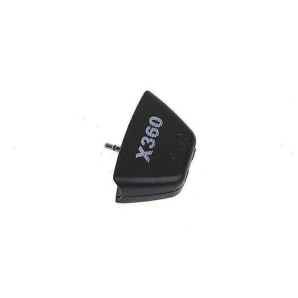 Sort 2,5 mm Jack Mikrofon Headset Øretelefon Konverter Adapter Til Xbox 360 -Sy