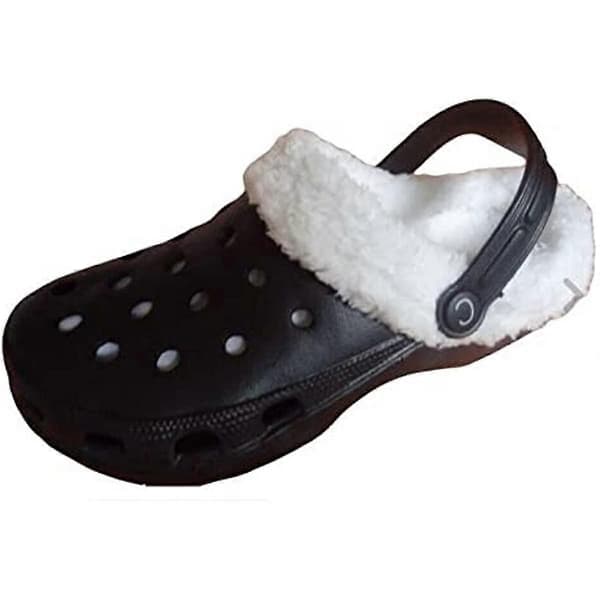 Indlægssåler til Crocs-sko, Hvid Pelsindsats Foring Sko Indersål Size 35-36