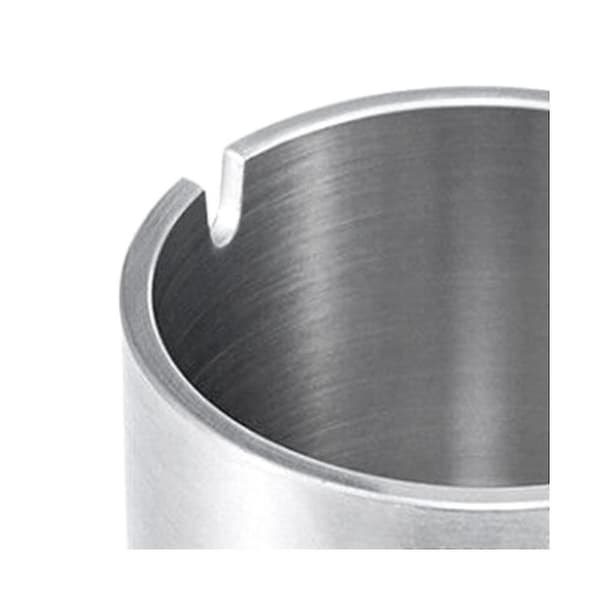 Vindtät Askkopp Bil Askkopp Auto Fordons Askkopp Hållare Dekor Silver 8.8x9.5cm