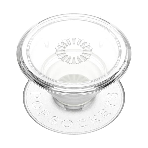 POP SOCKETS PopGrip Original Clear Translucent