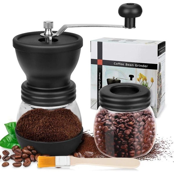 Manuell kaffekvarn, justerbar keramisk kvarn