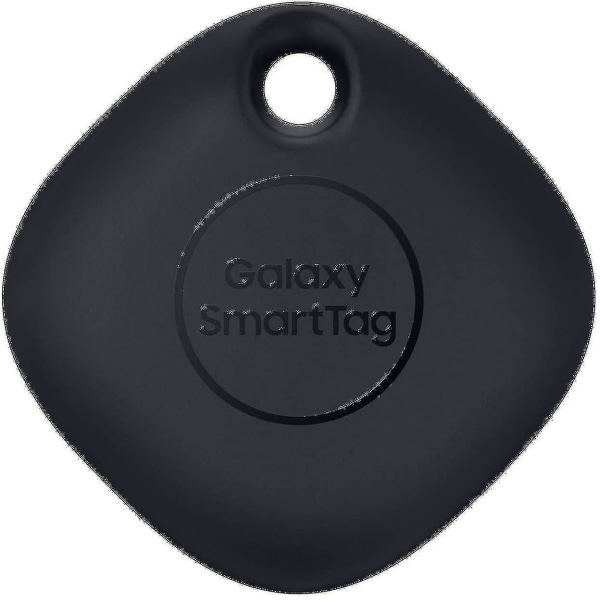 Officiel Galaxy Smarttag Bluetooth Genstand/nøgle Finder beskyttelsescover - 1 pakke - Sort