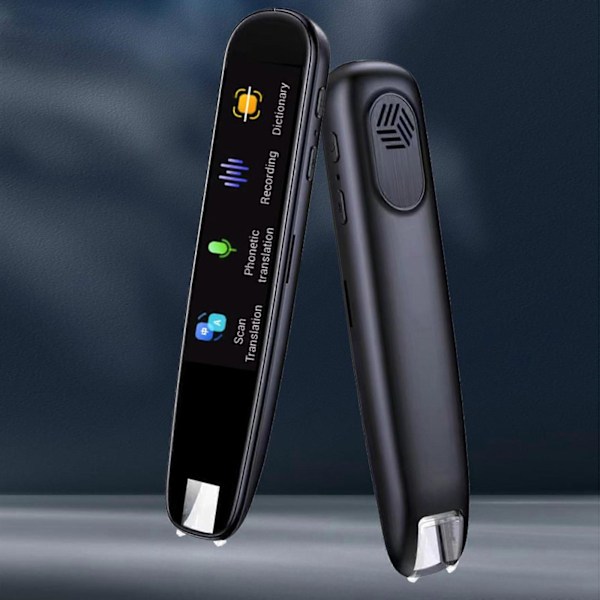 Scan Reader Pen, Smart Scan Översättnings Penna Textläsning Penna 116 Röstspråk Översättningsenhet, 50% Erbjudande Black