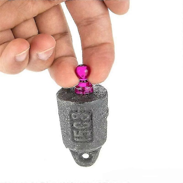 Fargemagnetknapp Magnetisk Partikkel Magnetisk Suging Kartnåler Kontor Magnetisk Spiker (50 stk)