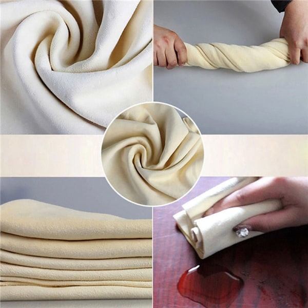 Fshion luonnollinen mokkakangas auton puhdistusliinat Pese 60cm*45cm 60cm*45cm
