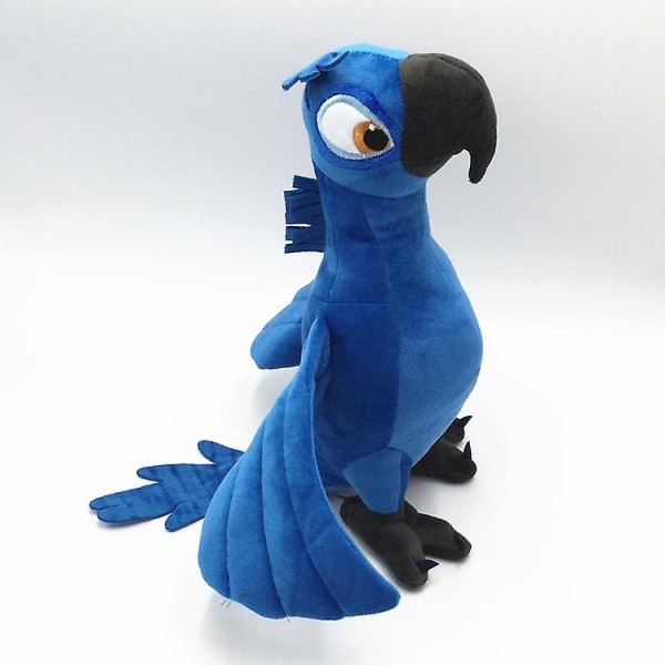 Rio 2 papegøye plysj leke tegneserie kosedyrdukke 30cm Dark blue