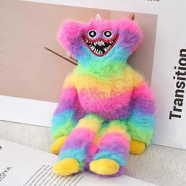 40cm Huggy Wuggy Plysj Kosedyr Horror Dukke Skummel Myk Peluche Leke For Barn Gutter Bursdagsgave 20cm cai