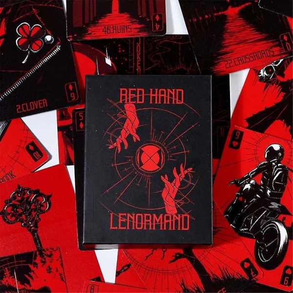 Red Hand Lenormand kortspel