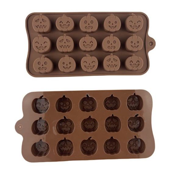Halloween Spøkelsesgresskar Silikonformer DIY Bakverk Dessert Choco ghost