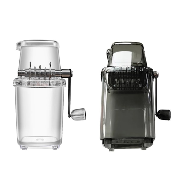 Manuell ismaskross, ismaskross, smoothie-maskin, isdryckshackare, mixer White