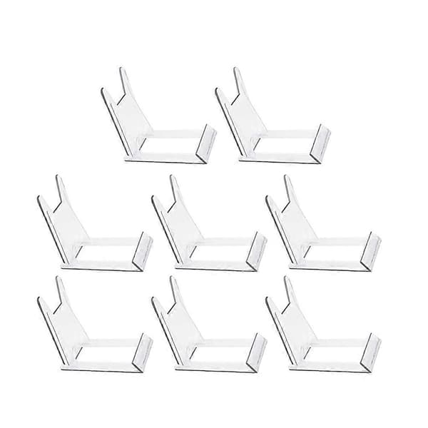 8 stk. Multifunksjonelle Displaystativer Plater Oppbevaringsholdere Boller Displaystativ