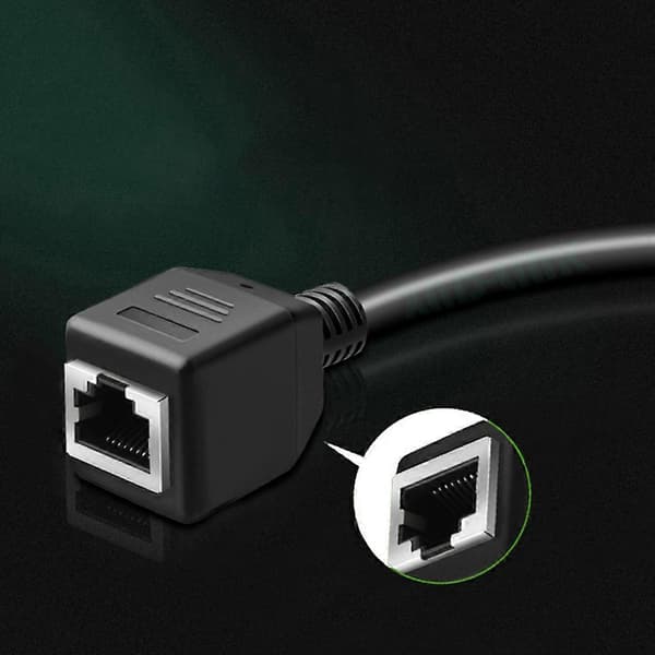 RJ45 Cat6 Forlænger Patch Kabel Extender Lan Han til Hun PC TV Netværkskabel 1.5m