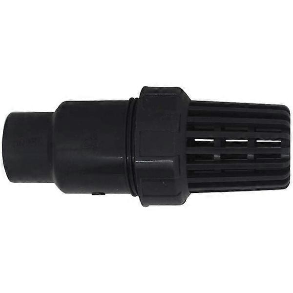 Pohjaventtiili takaiskuventtiili palloisella imulla 25 32 40 mm takaisku siivilällä uima-allaspumppu pvc takaiskuventtiili (sisähalkaisija 40mm)