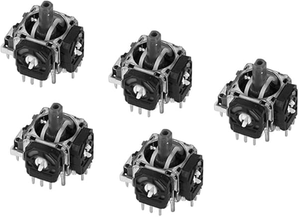 5 stk. Erstatnings 3D Joystick Tommelfinger Analog Sensor Modul
