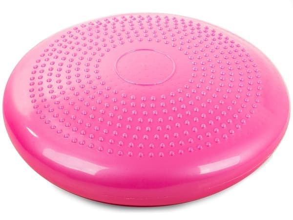 Balanskudde med pump – 32 cm Rosa